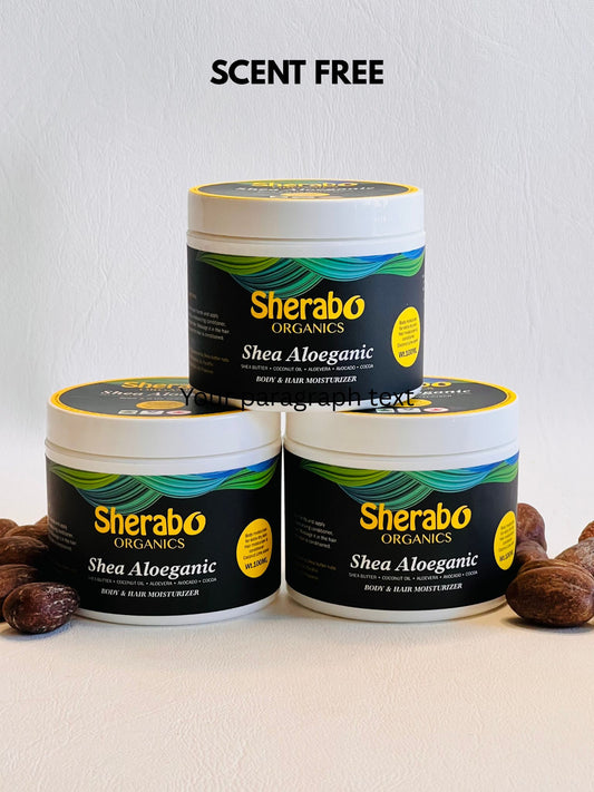 SCENT FREE Value Bundle-Shea Aloeganic Intense Body Moisturizer