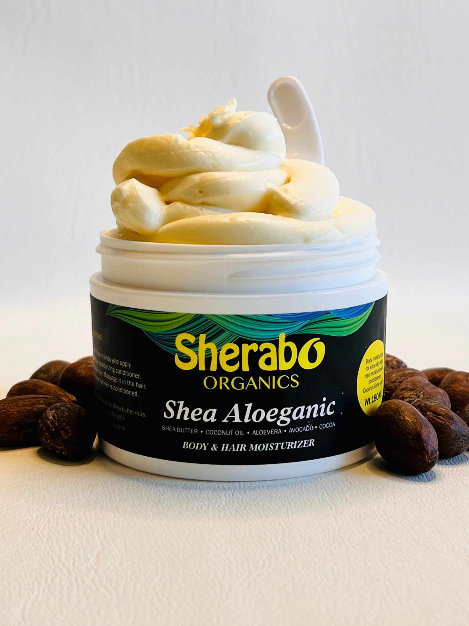 Intense Body & Hair Moisturizer~Shea Aloeganic – Sherabo Organics Inc