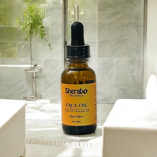 Chocolate scented Skin Glow Shea Face Oil