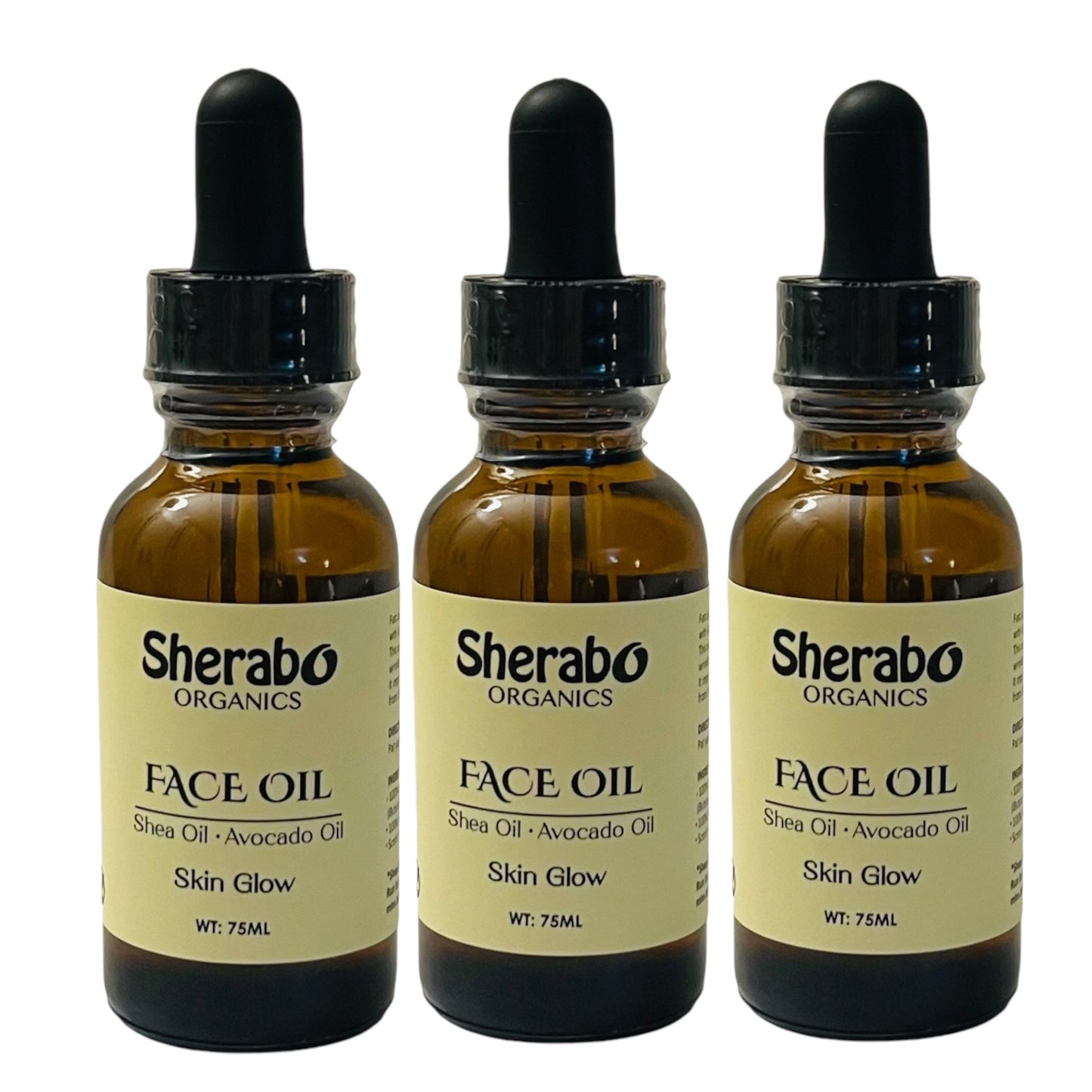 Scent Free Skin Glow Shea Face Oil - Sherabo Organics Inc.