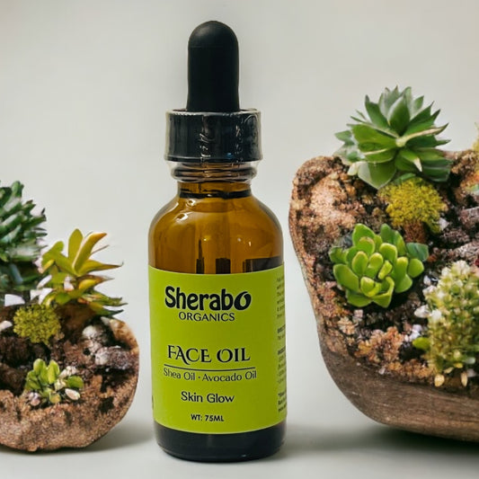 Lime scented Skin Glow Shea Face Oil