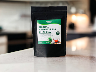 Rejuvenate with Sherabo's Herbal Organic Lemongrass Tea~ 30 bags