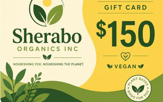 Sherabo Organics Gift Cards