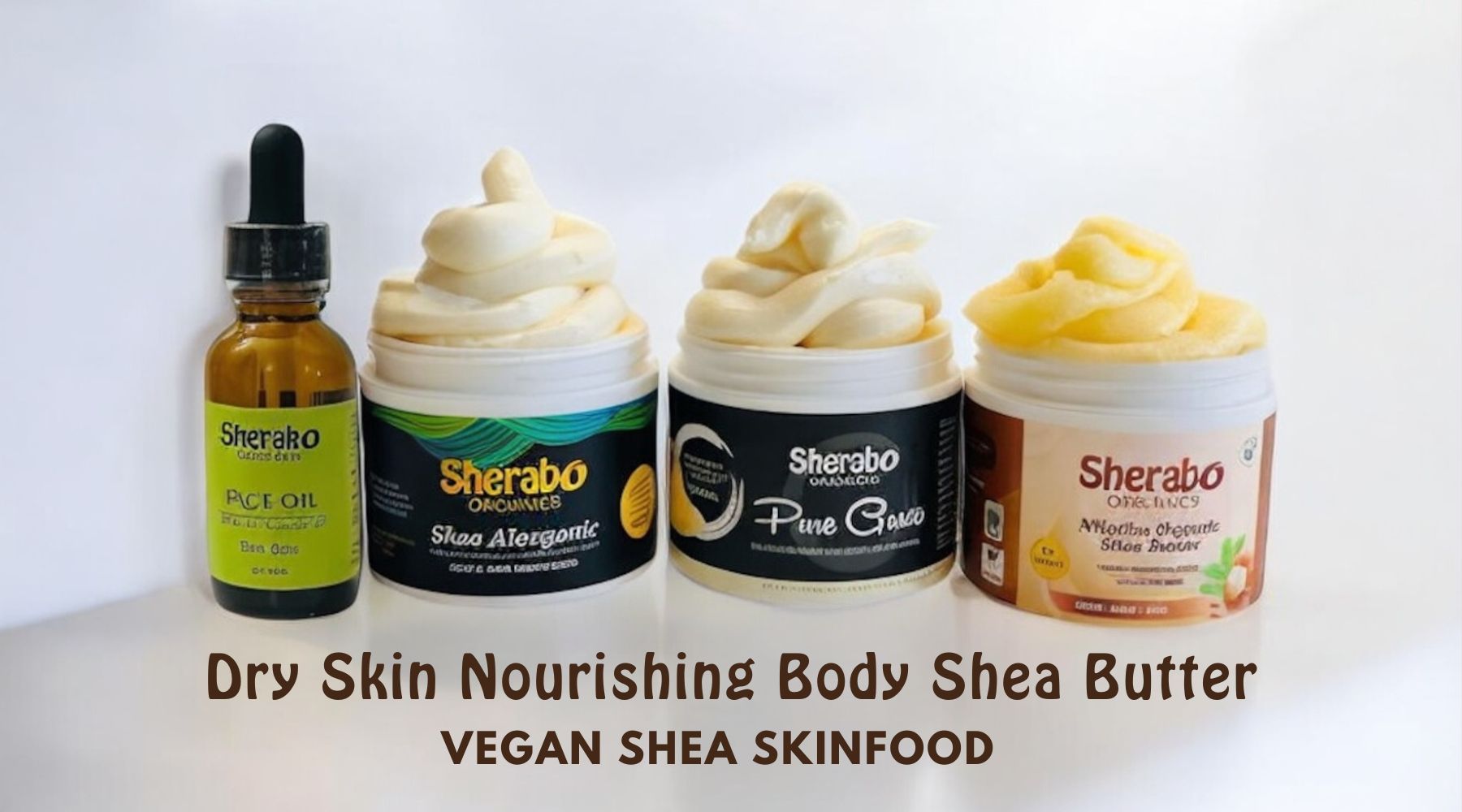 Sherabo Organics Vegan Shea butter skin food