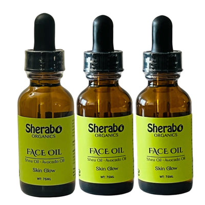 Lime scented Skin Glow Shea Face Oil