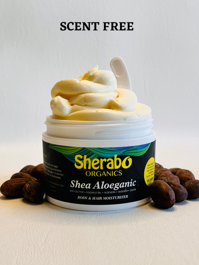 Scent Free SHEA ALOEGANIC INTENSE BODY MOISTURIZER