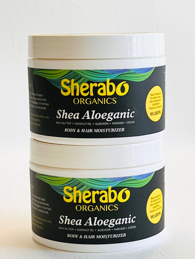 Double Jars -Shea Aloeganic Intense Body Moisturizer
